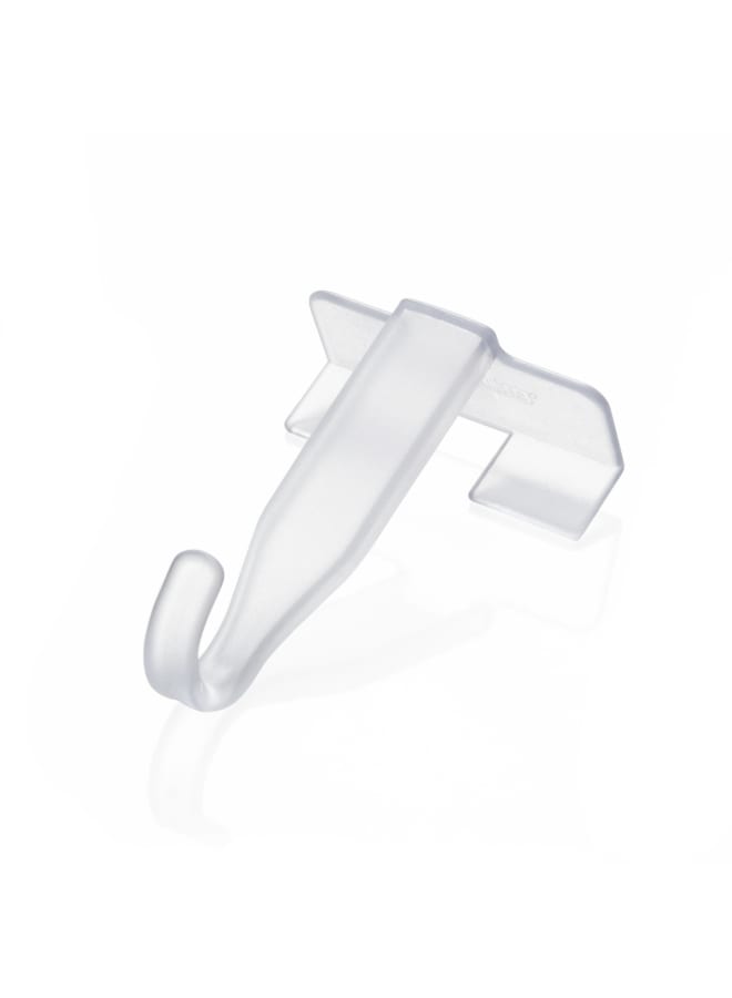 Tescoma Door Hooks 2 Pieces, Transparent Flexispace - Image 1